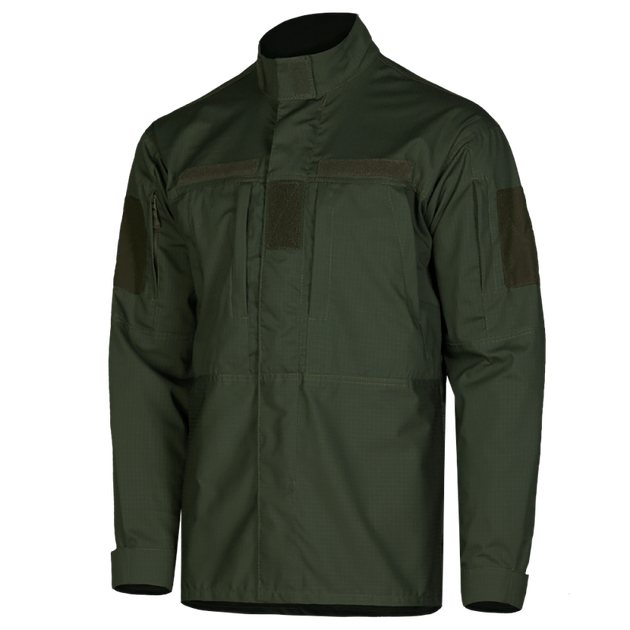 Китель тактичний польова статутна куртка для силових структур KOMBAT XL Олива TR_6526XL - зображення 1