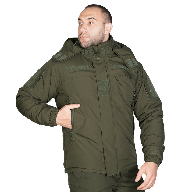Куртка тактическая полевая износостойкая теплый верх для силовых структур XXXL Олива TR_6657XXXL - изображение 2