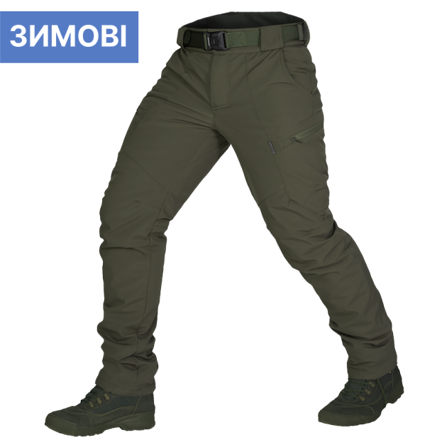 Штаны тактические мужские износостойкие походные штаны для силовых структур KOMBAT XXXL Олива TR_6614XXXL - изображение 1