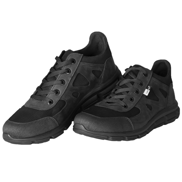 Кросівки тактичні зносостійкі польове взуття для спеціальних служб 42 Чорний TR_205942 - зображення 1