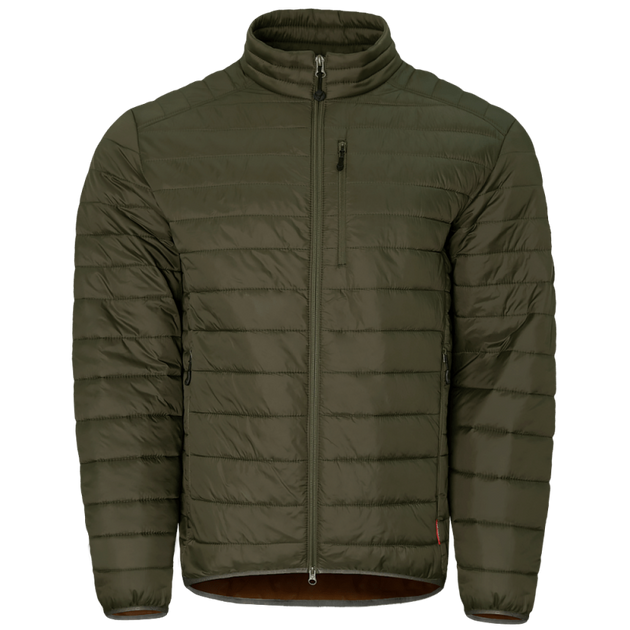 Пуховик легкий тактичний універсальна повсякденна куртка для спецслужб M Олива/Помаранчевий TR_2457M - зображення 1