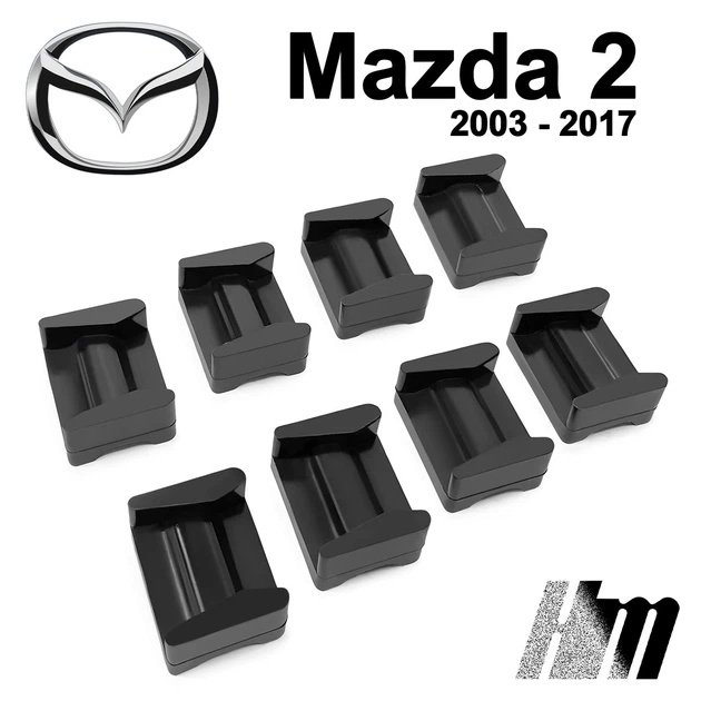Ремкомплект ограничителя дверей Mazda 2 2003 до 2017 фиксаторы вкладыши втулки - изображение 4