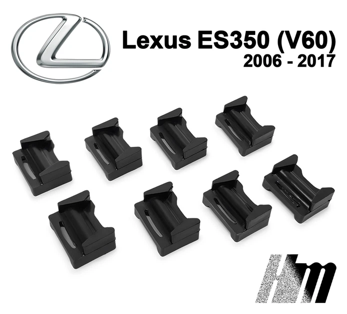 Ремкомплект ограничителя дверей Lexus ES350 (V60) 2006 до 2017 фиксаторы вкладыши втулки сухари - изображение 4