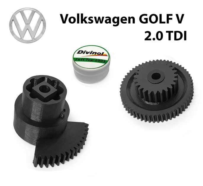 Ремкомплект Шестерні клапана EGR Volkswagen Golf V 2.0 TDI 2005-2008 (03G131501) - зображення 1