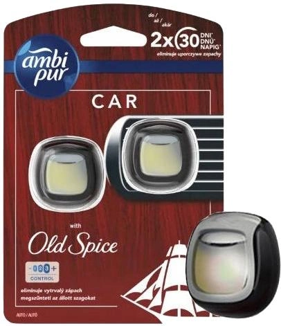 Ambi Pur AP Car Jag Old Spice Duo 2 x 2 ml (1001000615) - obraz 2
