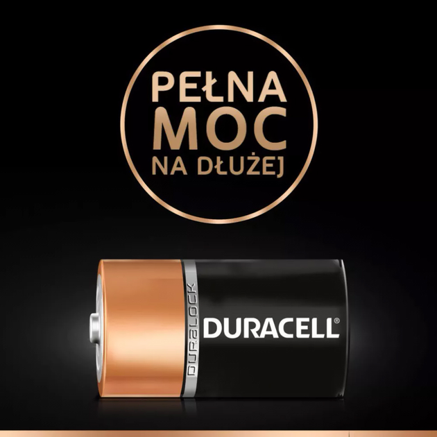 Baterie alkaliczne Duracell Basic D, LR20 K2 M 2 szt. - obraz 2