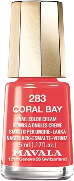 Lakier do paznokci Mavala Nail Polish 283 Coral Bay 5 ml (7618900912830) - obraz 1