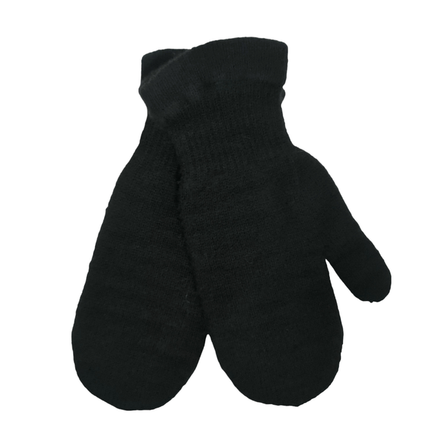 Комплект женский зимний (шарф+варежки) M&JJ One size Черный + серый 8064 - 4106 - Фото 2 Комплект женский зимний (шарф+варежки) M&JJ One size Черный + серый 8064 - 4106 - изображение 2