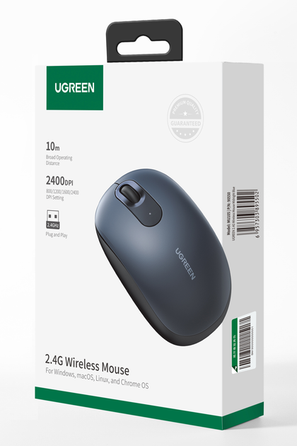 Мышь UGREEN MU105 Portable Wireless Deep Blue (90550) - изображение 9