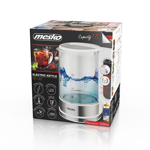 Чайник електричний Mesko MS 1301 1,7 л - зображення 7