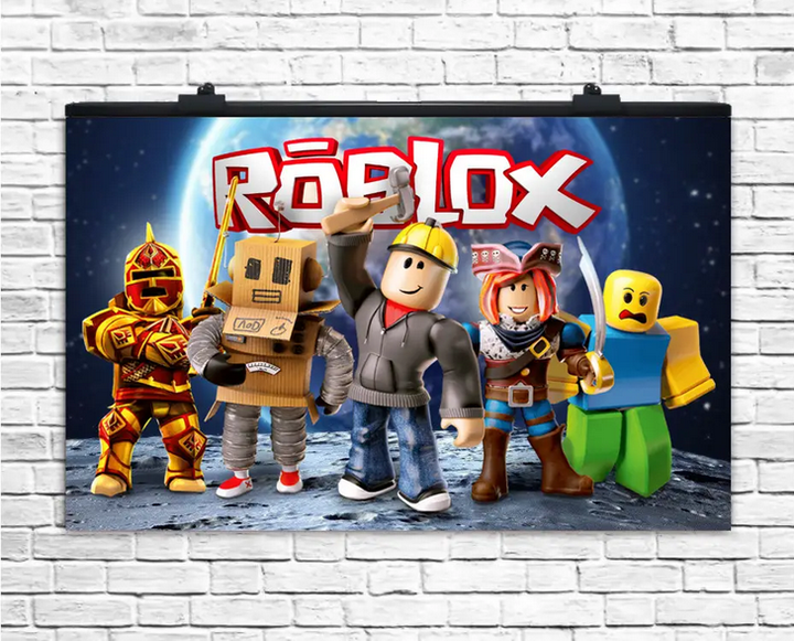 Плакат Тематический | Roblox Роблокс - Фото 1 Плакат Тематический | Roblox Роблокс - изображение 1