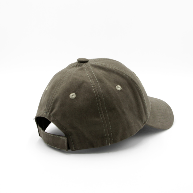 Бейс олива чоловіча/жіноча (М), кепка з липучкою під шеврони, тактична бейсболка на літо хакі - зображення 2