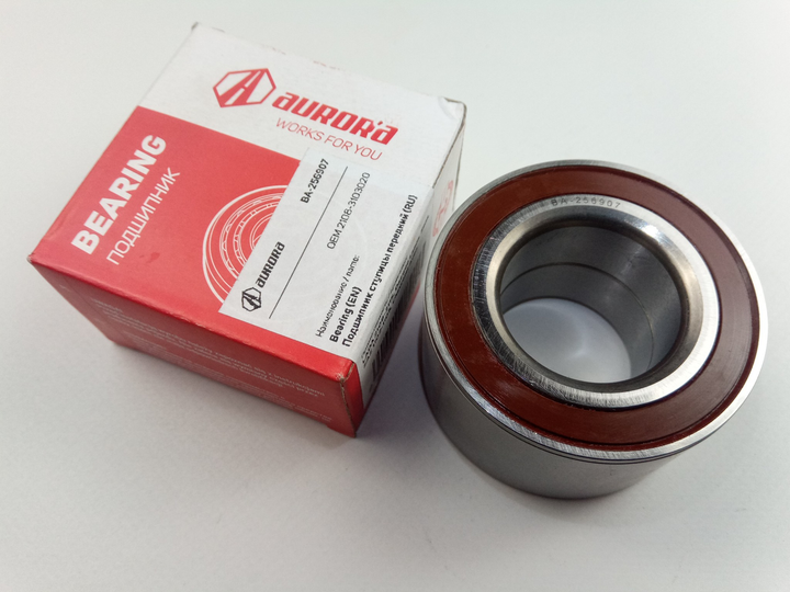 Подшипник ступицы ВАЗ 2108 передн. AURORA (BA-256907) (2108-3103020) - изображение 1