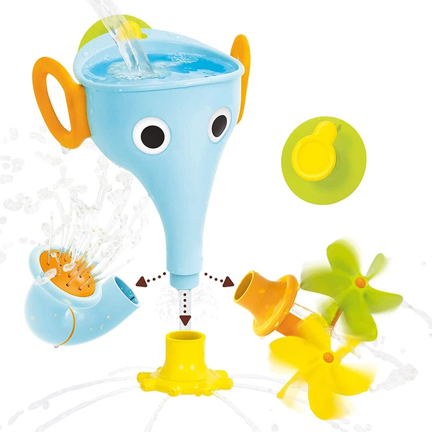 Zabawka wodna Yookidoo Jolly Elephant Blue (YKD40205) - obraz 3