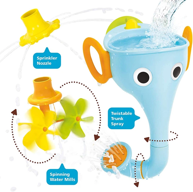 Zabawka wodna Yookidoo Jolly Elephant Blue (YKD40205) - obraz 4