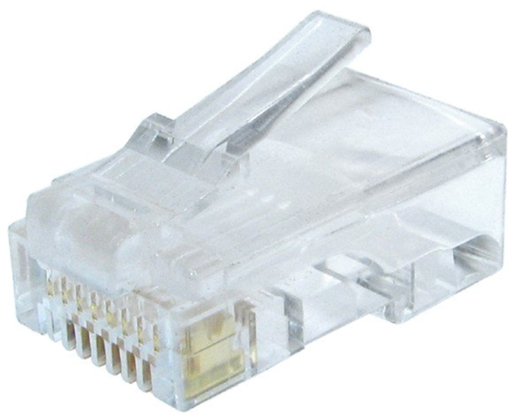 Коннектор Gembird RJ-45 Cat.6 8P8C 100 шт. (LC-8P8C-002/100) – фото ...
