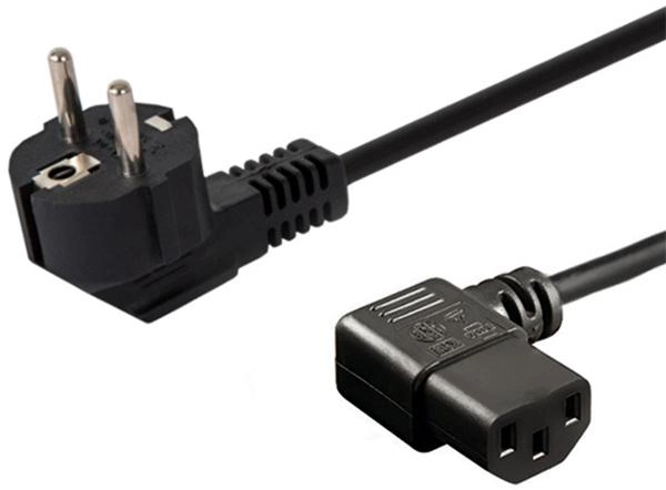 Kabel zasilający SAVIO CL-116 CEE7/7 - IEC-C13 1.8 m (5901986044116) - obraz 1