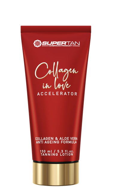 Крем для загара в солярии Supertan Collagen in Love активатор загара с коллагеном, супер омолаживающий эффект - Фото 1 Крем для загара в солярии Supertan Collagen in Love активатор загара с коллагеном, супер омолаживающий эффект - изображение 1
