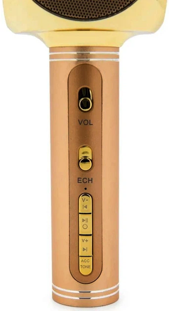 Беспроводной караоке микрофон Magic Karaoke YS-63 Gold - изображение 5