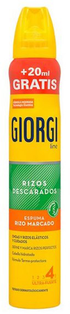 Pianka do włsów Giorgi Line Strong Curl Foam 200 ml (8411135261921) - obraz 1