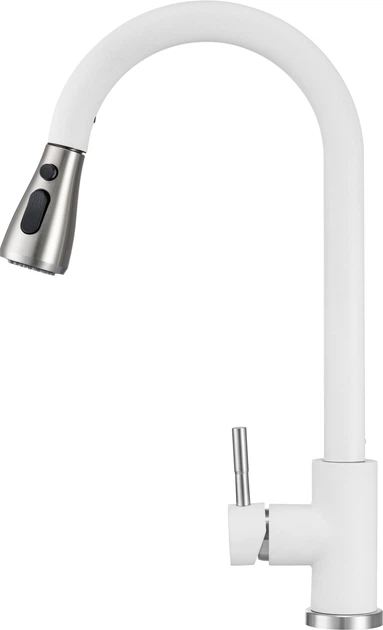 Смеситель кухонный GRANADO Campo White GZ0505 - изображение 2