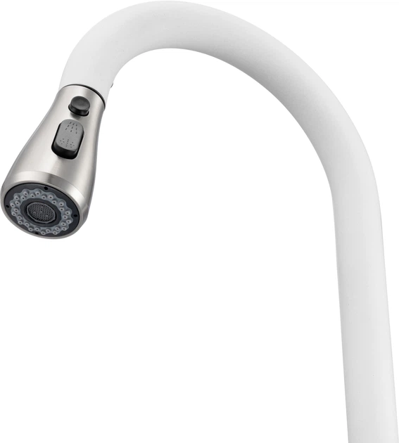 Смеситель кухонный GRANADO Campo White GZ0505 - изображение 4