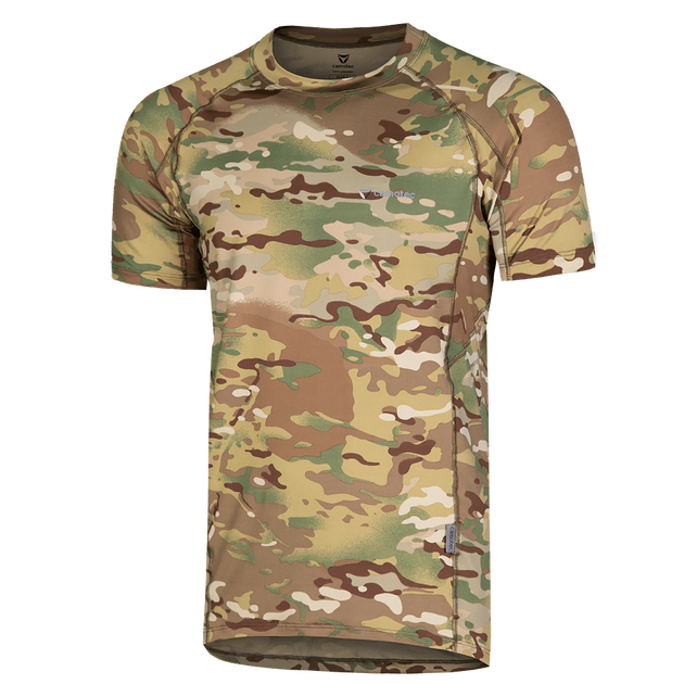 Футболка чоловіча тактична польова повсякденна футболка для спецсужб (XL) Multicam (OPT-9331) - зображення 1