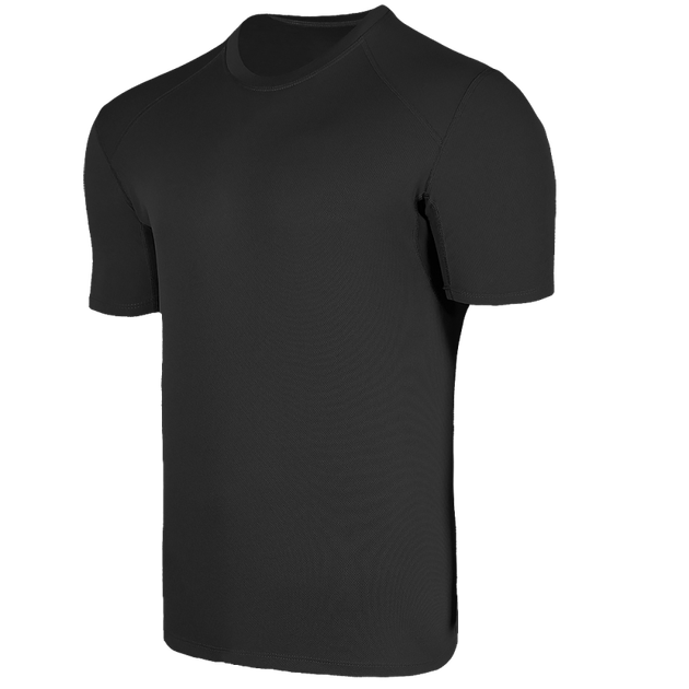 Футболка тактична чоловіча літня повсякденна футболка для силових структур S Чорний (OPT-3921) - зображення 1
