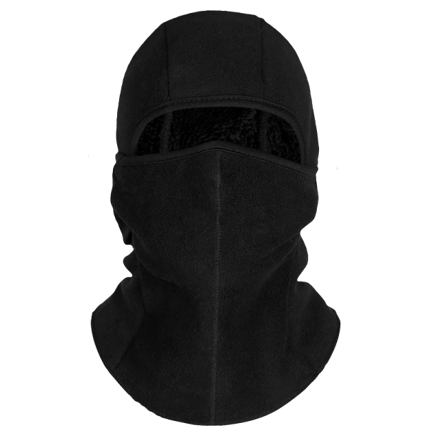 Балаклава універсальна тактична шапка для спеціальних служб KOMBAT 1075 Чорний (OPT-5551) - зображення 1