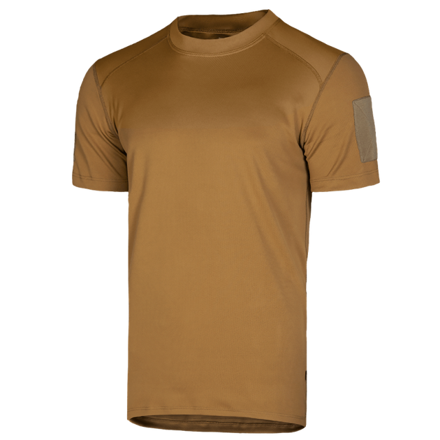 Футболка тактическая мужская летняя повседневная футболка для силовых структур XXL Койот (OPT-4921) - изображение 1