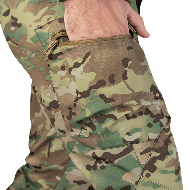 Штаны тактические полевые износостойкие штаны для силовых структур (XXL) Multicam (OPT-35551) - изображение 2