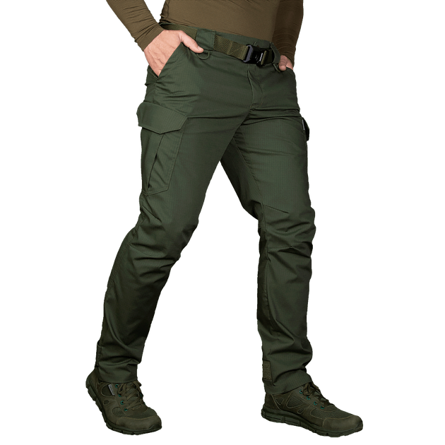 Штаны тактические полевые износостойкие штаны для силовых структур (XL-Long) Олива (OPT-28081) - изображение 2