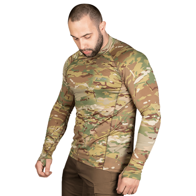 Лонгслив тактичечкий мужская футболка с длинным рукавом для силовых структур XXXL Multicam (OPT-11151) - изображение 2
