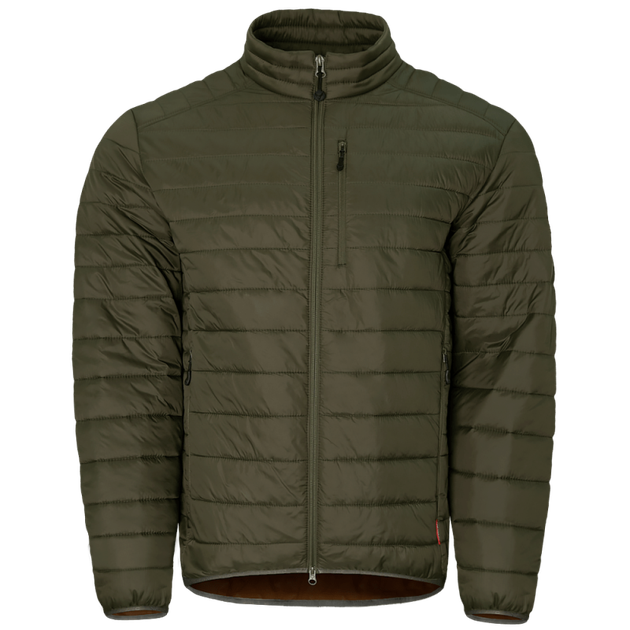 Пуховик легкий тактичний універсальна повсякденна куртка для спецслужб XXL Олива/Помаранчевий (OPT-39301) - зображення 1