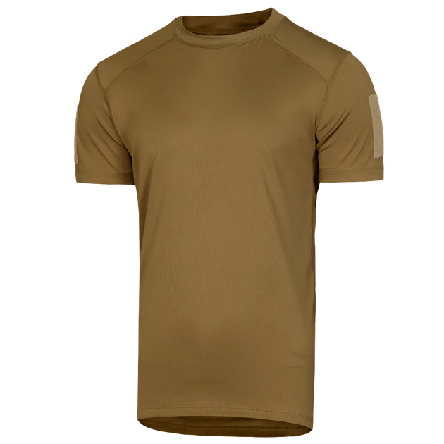 Футболка чоловіча тактична польова повсякденна футболка для спецсужб (XXL) Койот (OPT-6561) - зображення 1