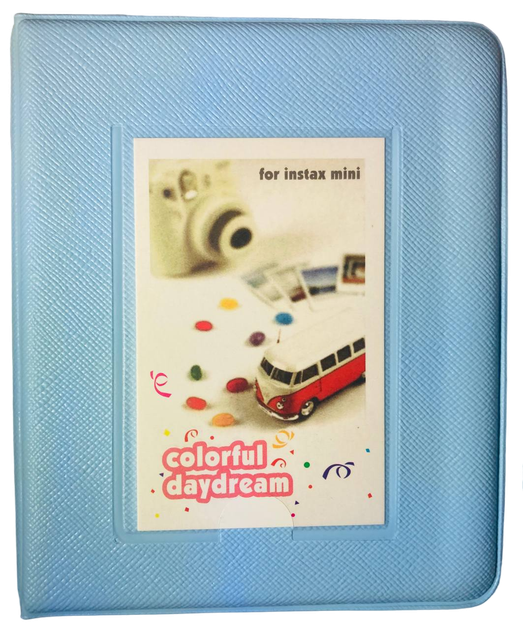 Камера моментальной печати Fujifilm Instax Mini 11 Blue Голубой + Чехол, Фотоальбом, Картриджи 20 шт., Аксессуары - изображение 3