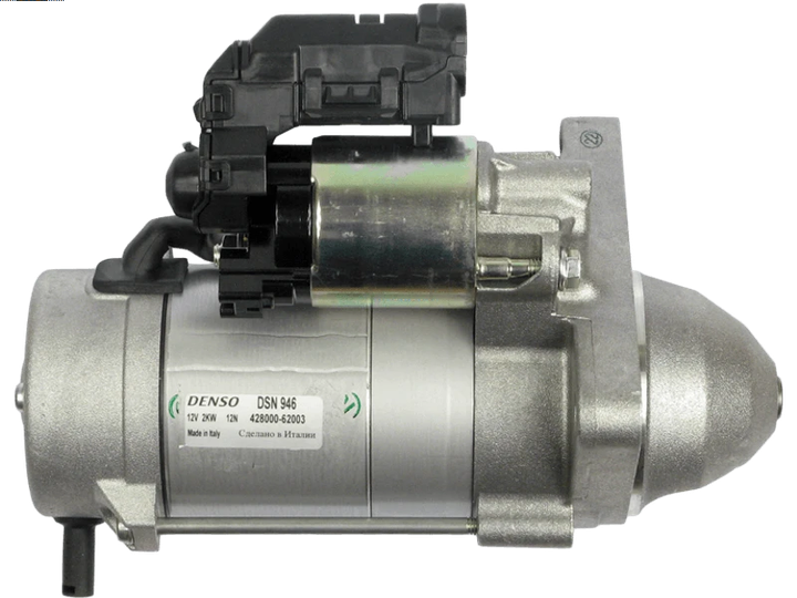 Стартер оригінал Denso 12V 2.0kW 10 зубів для Toyota Auris 1.4 D-4D, OE 428000-6200 DENSO (S6040DENSO) - зображення 4