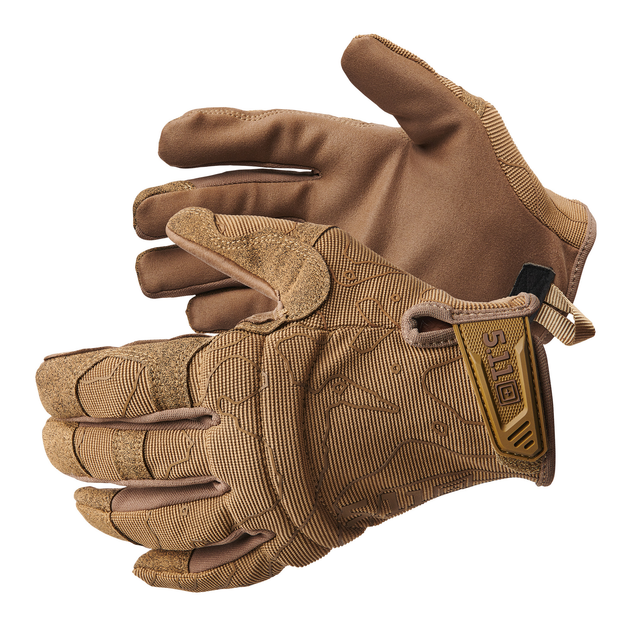 Рукавички тактичні 5.11 Tactical High Abrasion 2.0 Gloves Kangaroo M (59395-134) - изображение 1