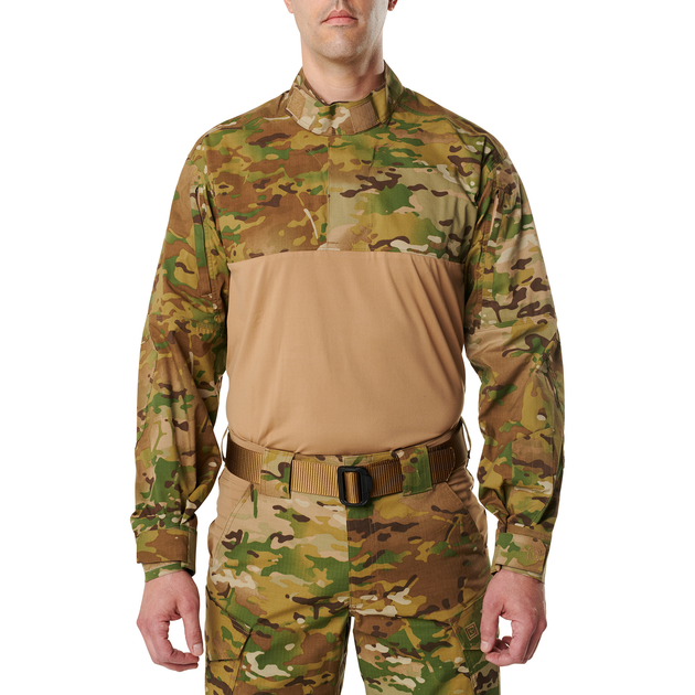 Рубашка тактическая под бронежилет 5.11 Tactical Stryke TDU Rapid Long Sleeve Shirt Multicam S (72481-169) - изображение 1