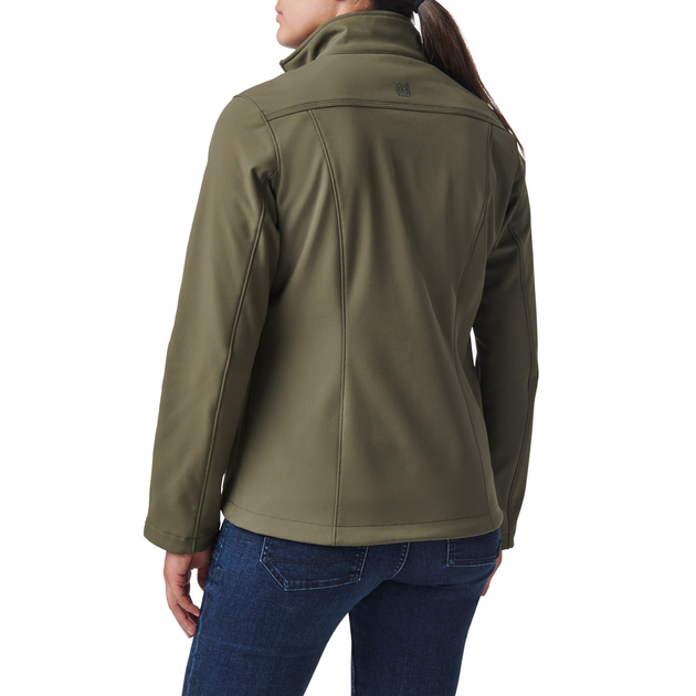 Куртка 5.11 Tactical Women's Leone Softshell Jacket RANGER GREEN XL (38084-186) - изображение 2