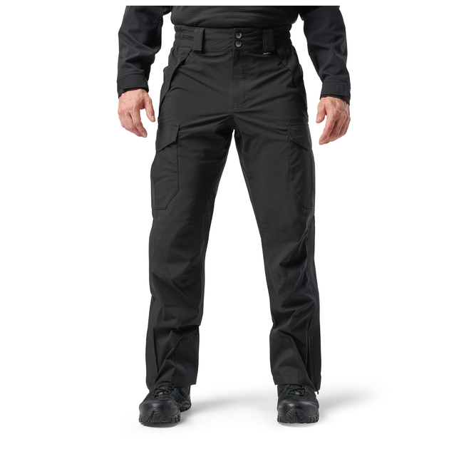 Штани штормові 5.11 Tactical Force Rain Pants Black S (48363-019) - зображення 1