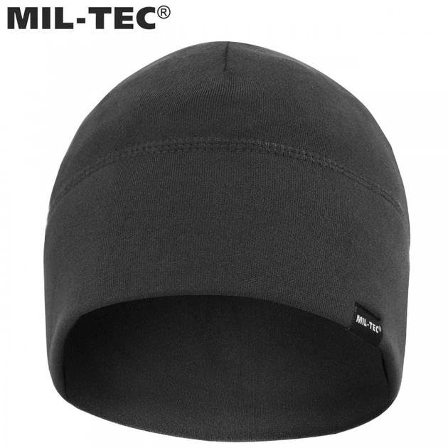 Шапка демісезонна Sturm Mil-Tec Army Beanie Soft Black (12144102) - зображення 8