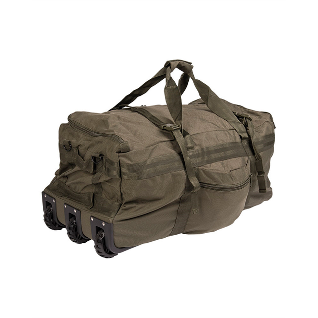 Сумка транспортна Sturm Mil-Tec Combat Duffle Bag with Wheel Olive (13854001) - зображення 1