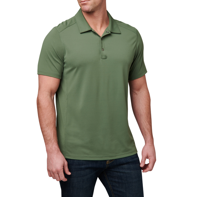 Футболка поло 5.11 Tactical Paramount Short Sleeve Polo 2.0 Greenzone S (41284-368) - изображение 1