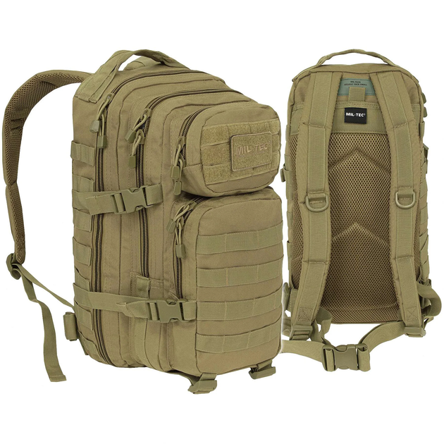 Рюкзак тактичний ASSAULT Sturm Mil-Tec S Coyote 20 l (14002005) - изображение 2