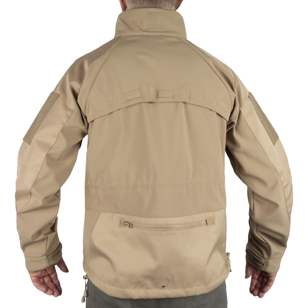 Куртка демісезонна Sturm Mil-Tec Softshell Plus Coyote L (10859005) - изображение 2