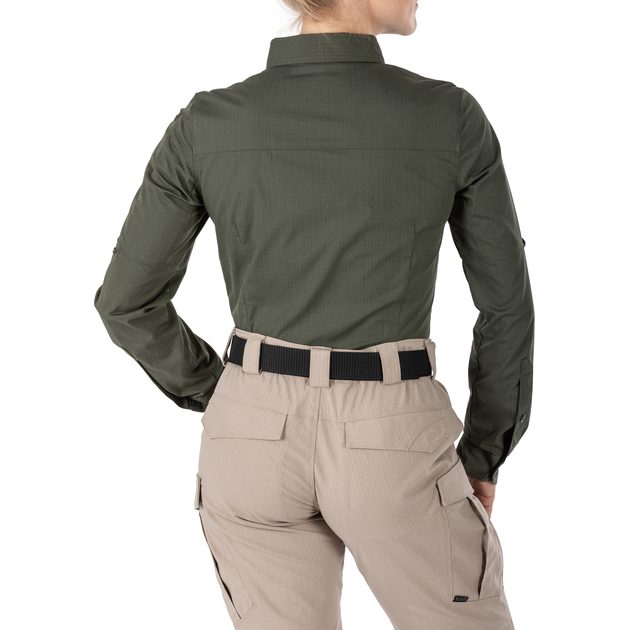 Сорочка тактична 5.11 Tactical Women's Stryke Long Sleeve Shirt TDU Green S (62404-190) - изображение 2