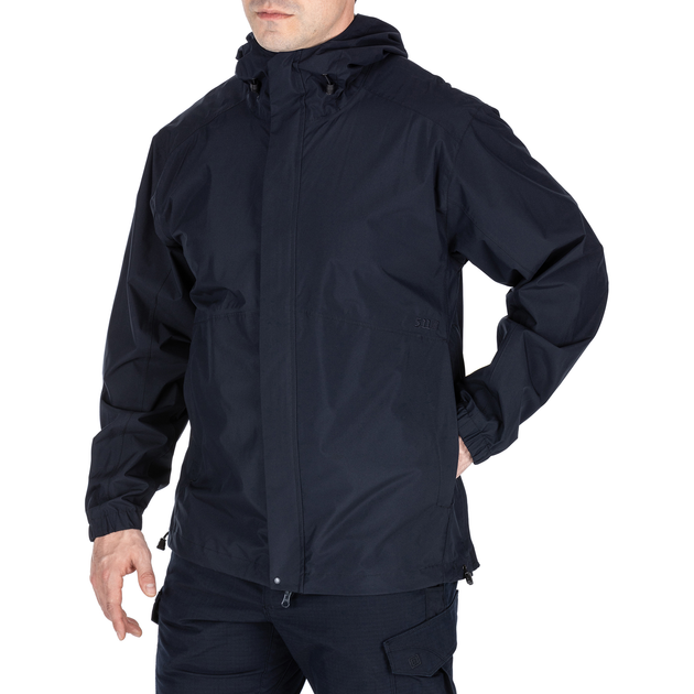 Куртка штормова 5.11 Tactical Duty Rain Shell Dark Navy XL (48353-724) - изображение 2