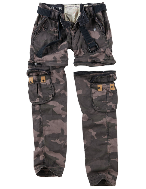 Штани мілітарі Surplus Raw Vintage SURPLUS LADIES TREKKING PREMIUM Black camo 40 (33-3688-42) - изображение 2