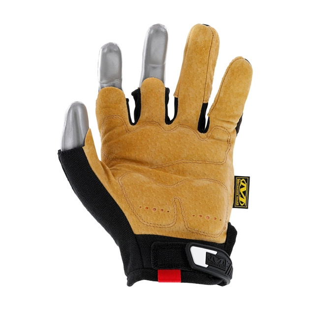 Рукавички тактичні Mechanix Wear M-Pact Leather Fingerless Framer Gloves Brown XL (LFR-75) - зображення 2
